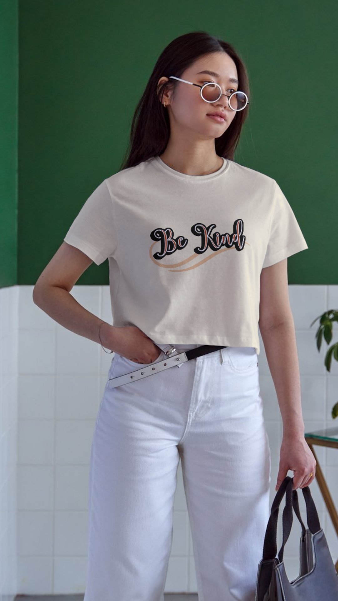 Be Kind  Crop Top Damă | True Blanks