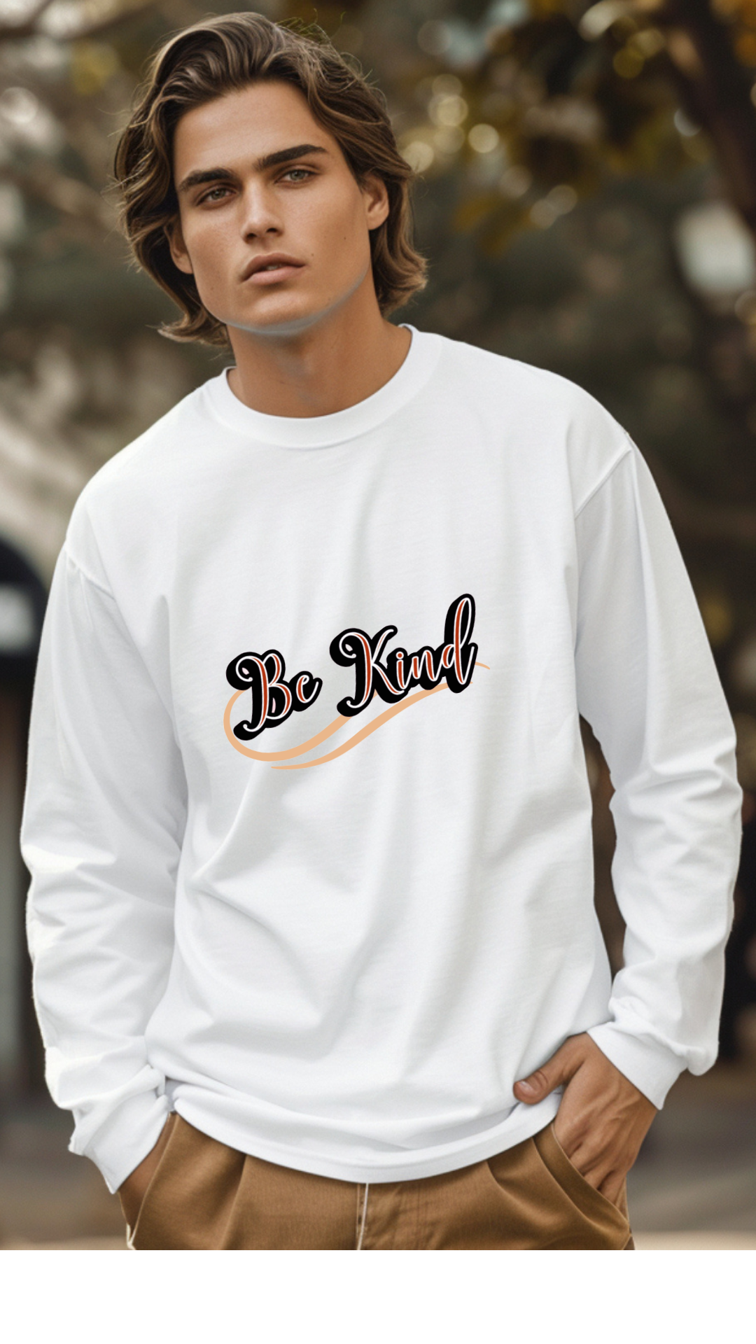 Hanorac fara gluga / Bluza Unisex Essential / Be Kind / Roller