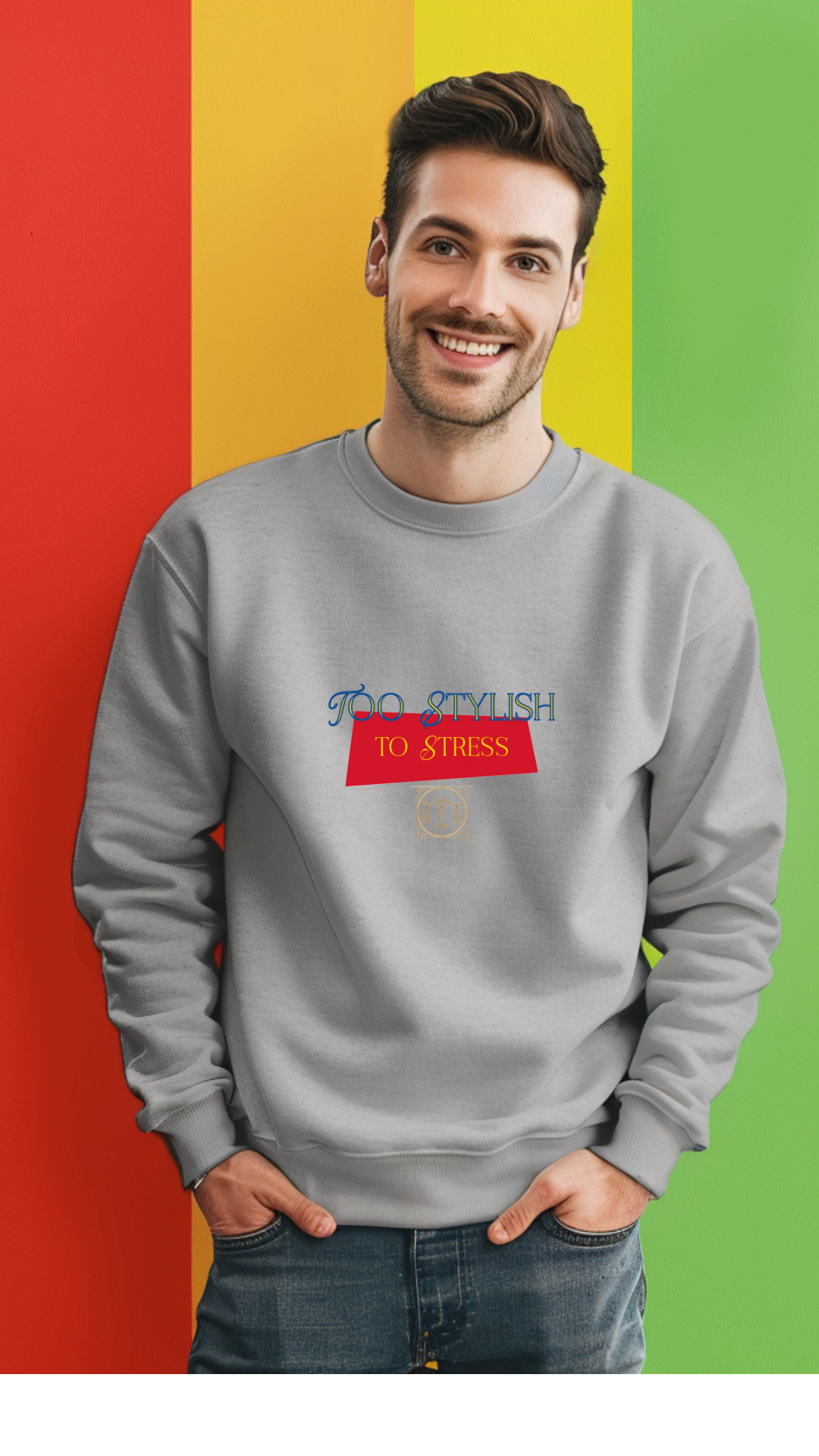 Bluza Unisex din Bumbac Premium, Too STILYSH / Matcher