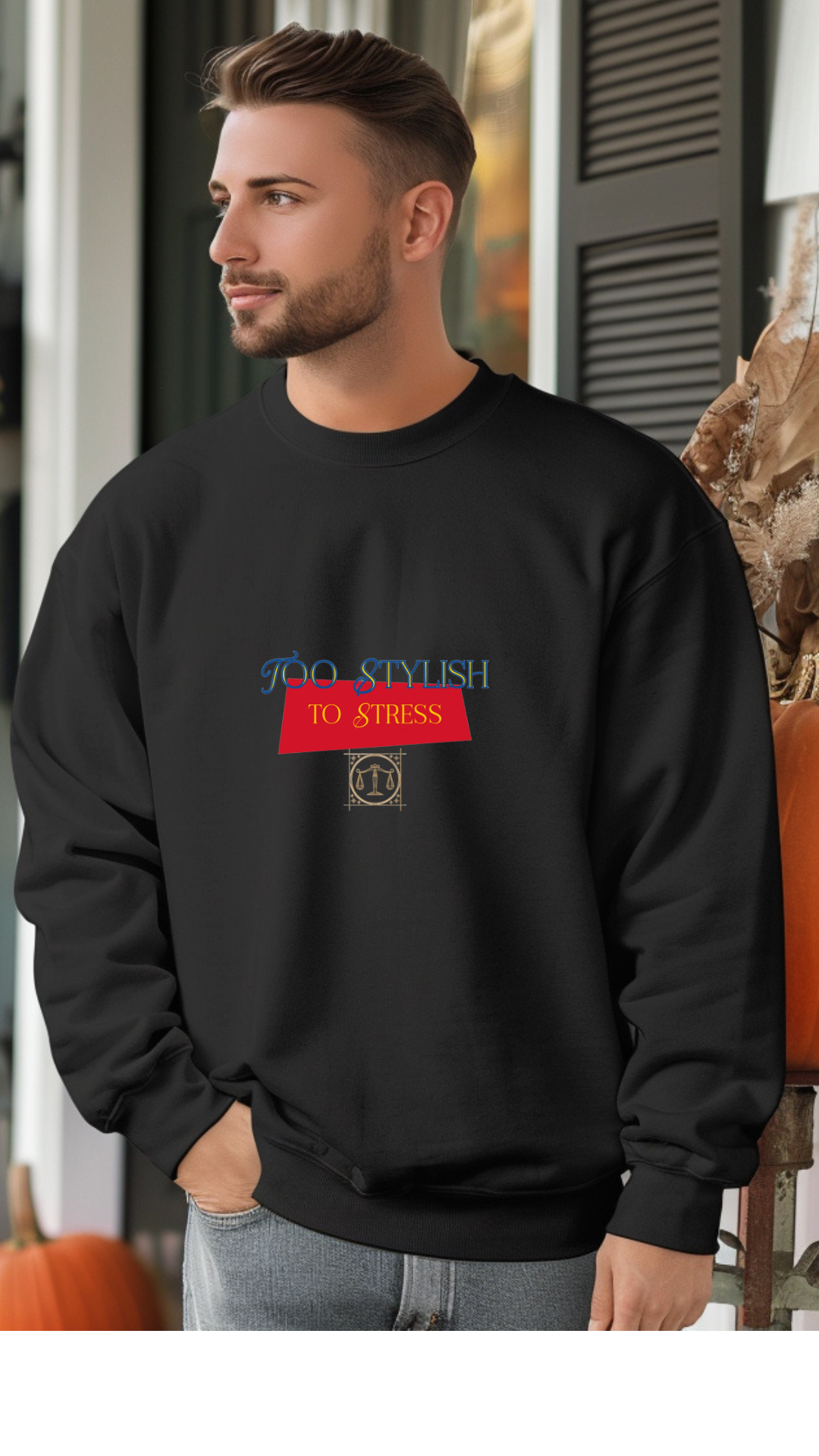 Bluza Unisex din Bumbac Premium, Too STILYSH / Matcher