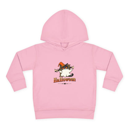 Hanorac din bumbac cu gluga pentru copii mici de Halloween, pulover drăguț pentru copii, ținută confortabilă de toamnă, cadou de Halloween pentru copii de la 2 la 6 ani