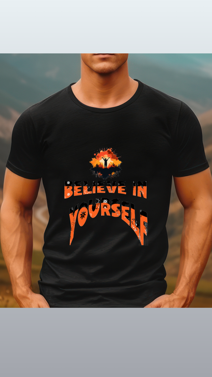 Tricou Unisex din bumbac organic/ Believe in Yourself / Creator 2.0