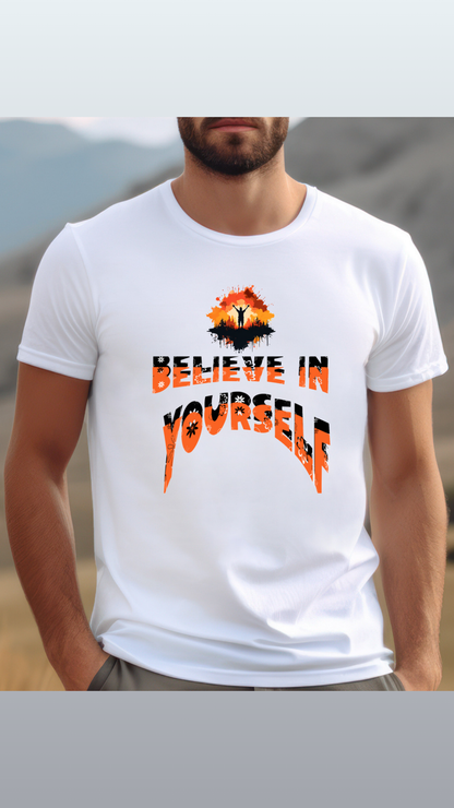 Tricou Unisex din bumbac organic/ Believe in Yourself / Creator 2.0