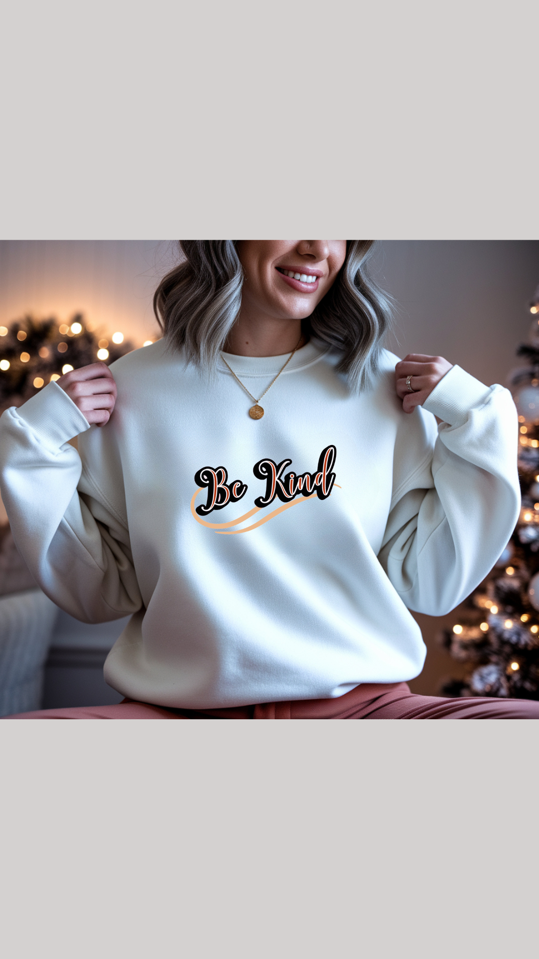 Hanorac fara gluga / Bluza Unisex Essential / Be Kind /  Roller