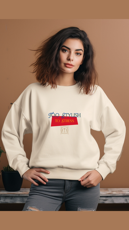 Bluza Unisex din Bumbac Premium, Too STILYSH / Matcher