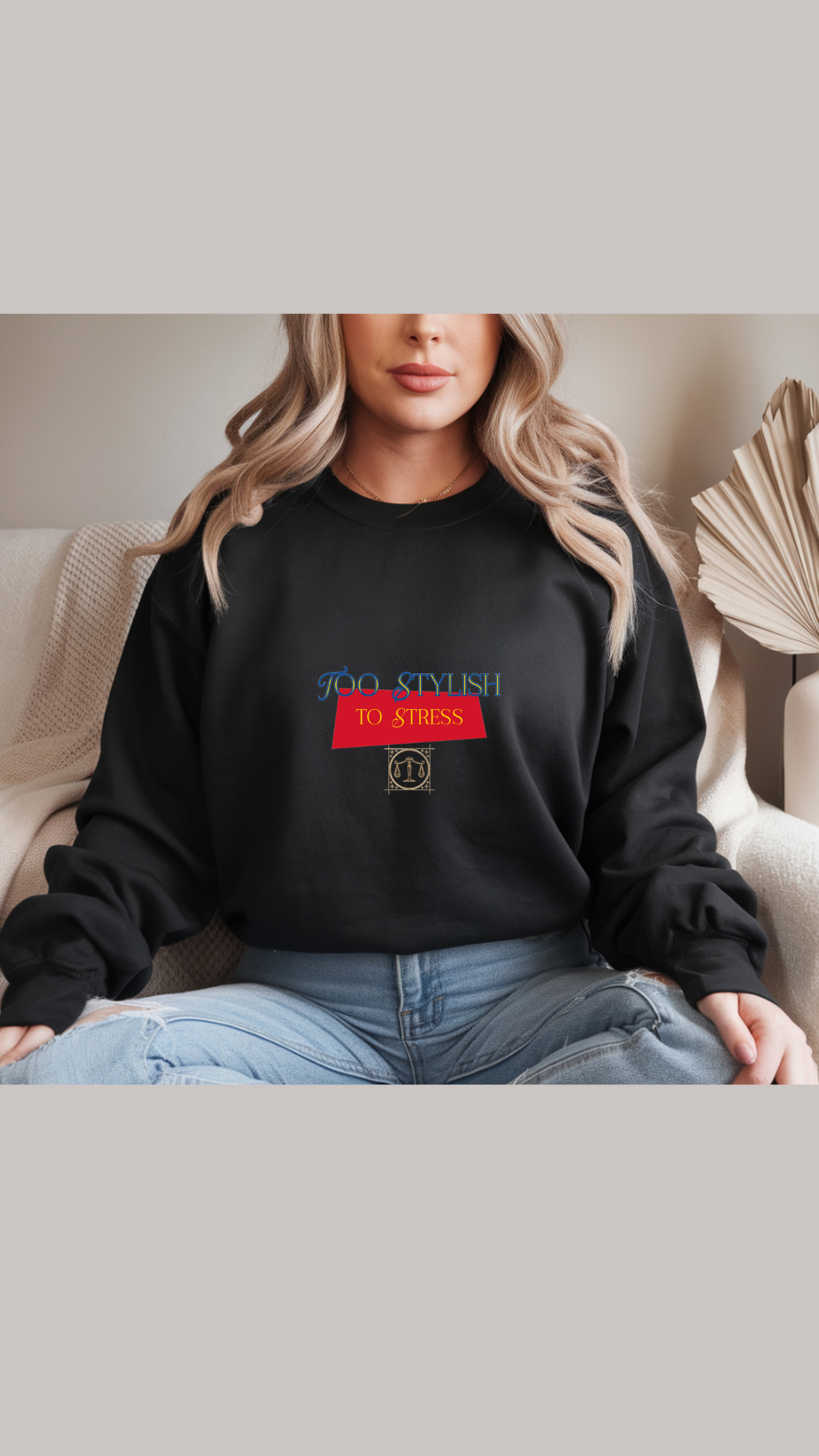 Bluza Unisex din Bumbac Premium, Too STILYSH / Matcher