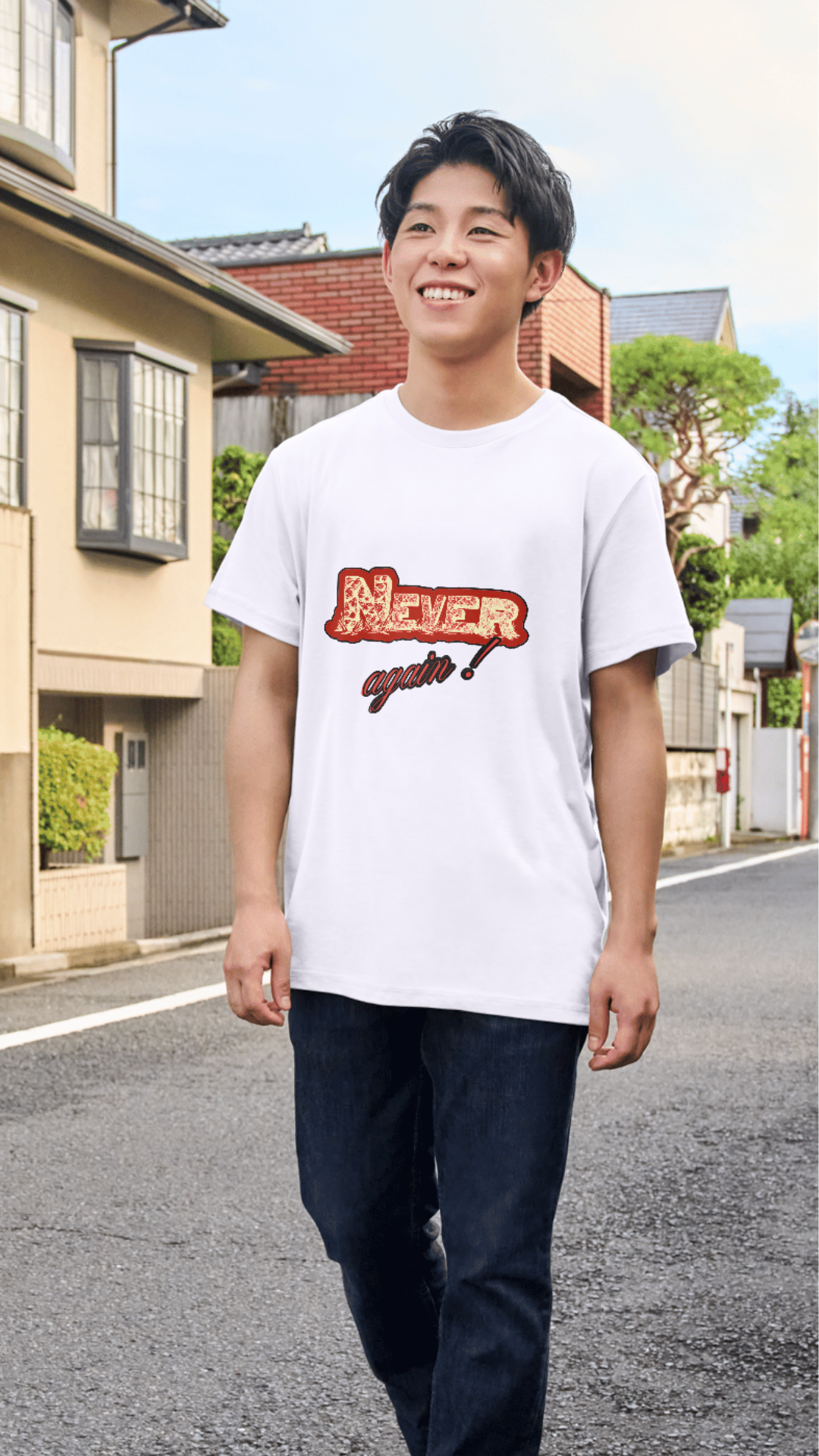 Tricou Unisex / Bumbac organic / NEVER 180M  | Russell